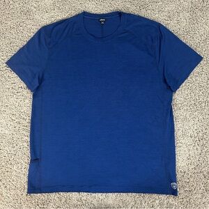 Allbirds Mens 3XL Natural Run Tee Active Performance Merino Wool 9.2Carbon Shirt